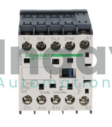 SCHNEIDER ELECTRIC TELEMECANIQUE LC1K06015B7 6AMP CONTACTOR