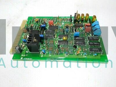 TERASAKI ECD-531 K 833 21-001 B PCB CLOCK GEN. & I/V.V/I CONVERTER ECD531