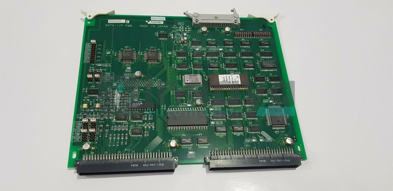 TOKIMEC 20649502 DATA-I/F PCB 206495021