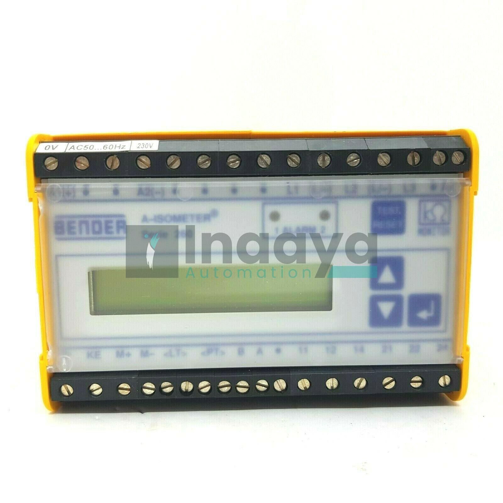 BENDER IRDH 265-4 INSULATION MONITORING DEVICE