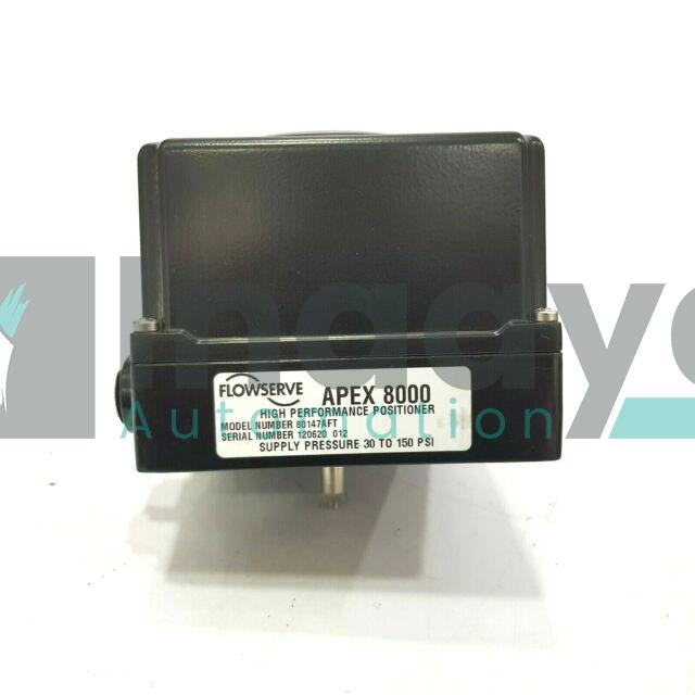 FLOWSERVE AUTOMAX APEX 8000 80147AFT VALVE HIGH PERFORMANCE POSITIONER 30 TO 150