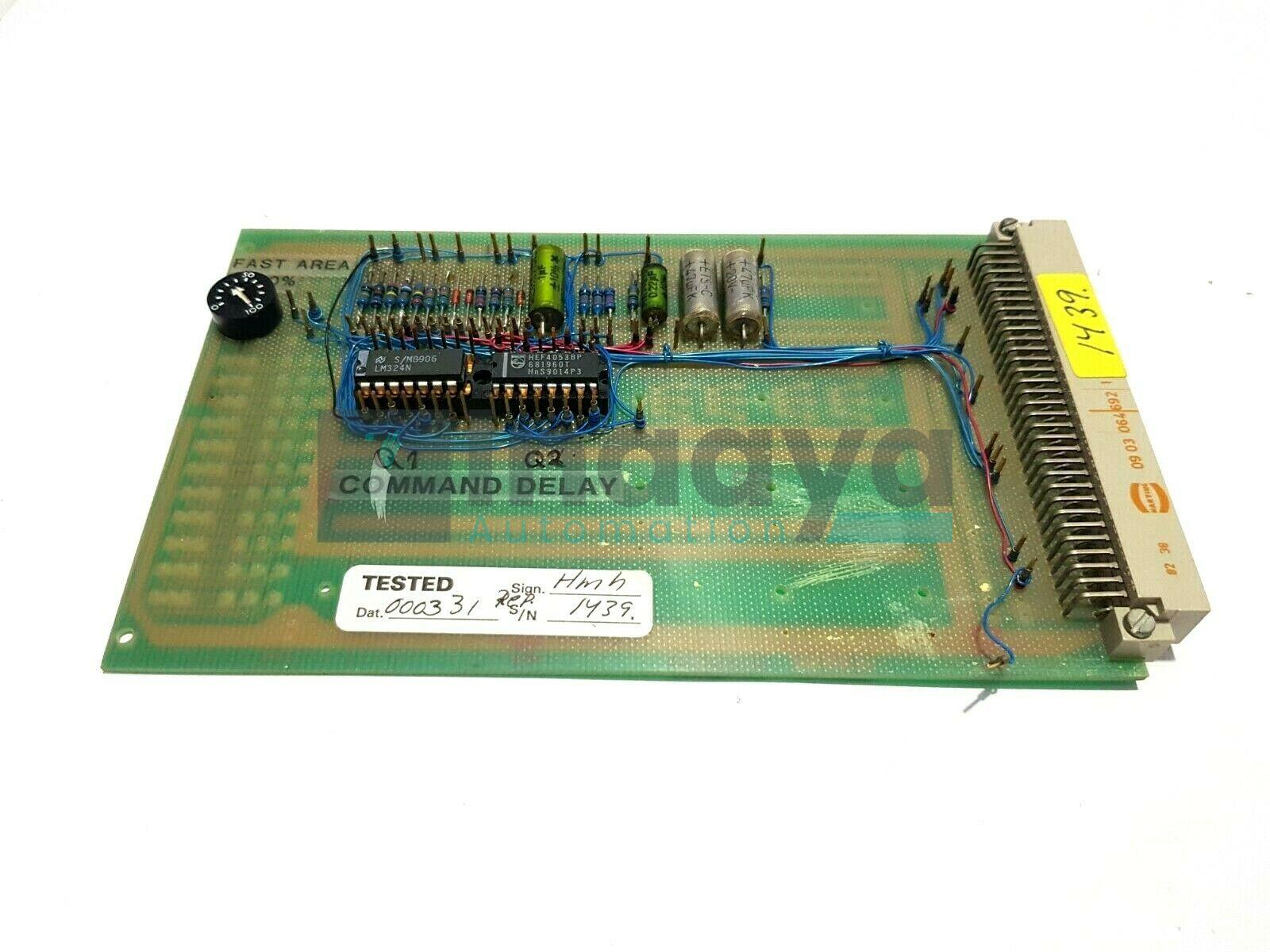 KMW BC-W00E COMMAND DELAY PCB