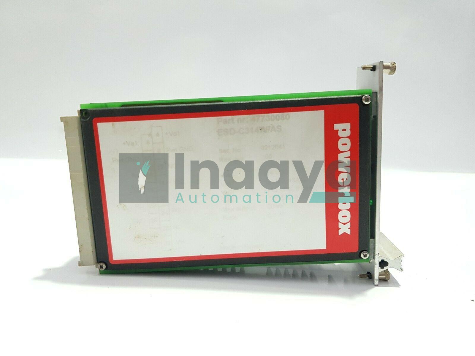 POWERBOX 47730080 ESD-C314W/AS 24 VDC