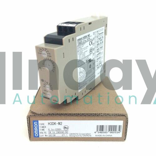 OMRON H3DK-M2 5 AMP ANALOG TIMER