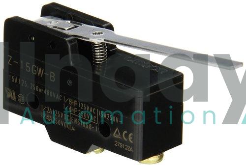 OMRON Z-15GW-B7 15AMP LIMIT SWITCH 