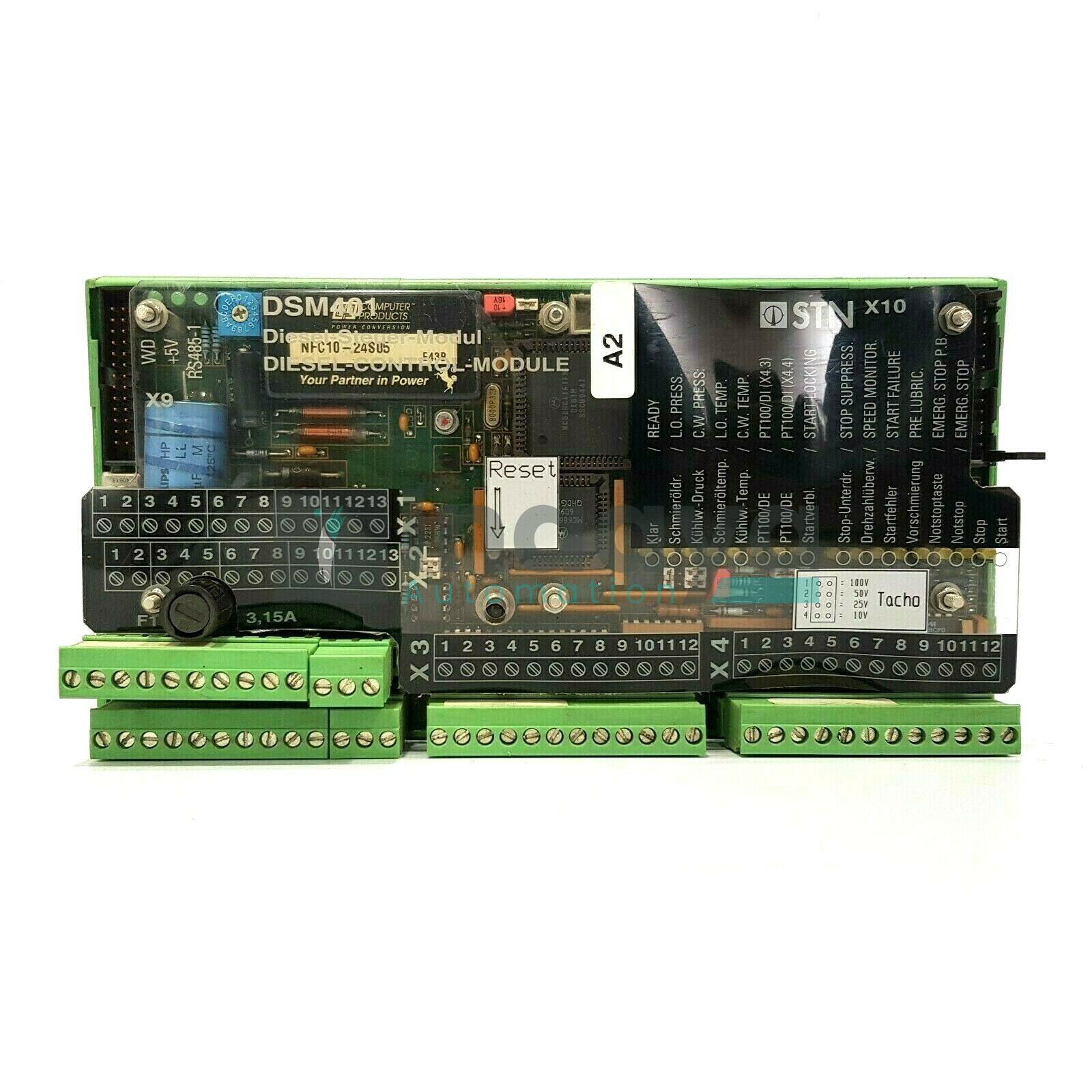 STN DSM401 DIESEL CONTROL MODULE SYSTEMTECHNIK NORD GMBH C4338 271.130 437/D