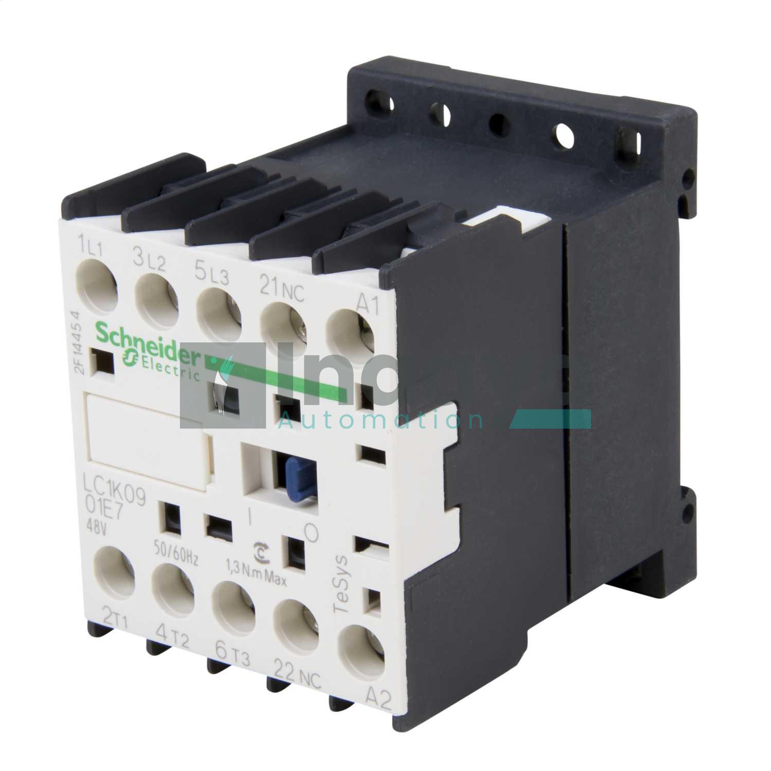 SCHNEIDER ELECTRIC TELEMECANIQUE LC1K0901E7 9AMP CONTACTOR 