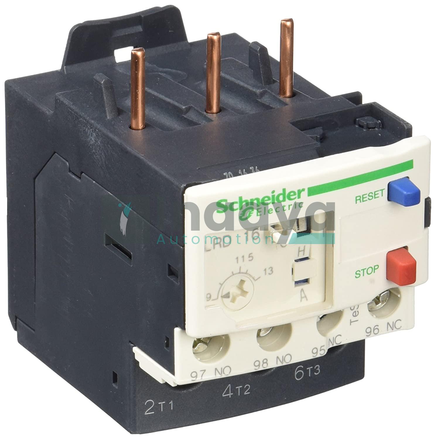 SCHNEIDER ELECTRIC TELEMECANIQUE LRD16 9/13AMP BIMETALLIC