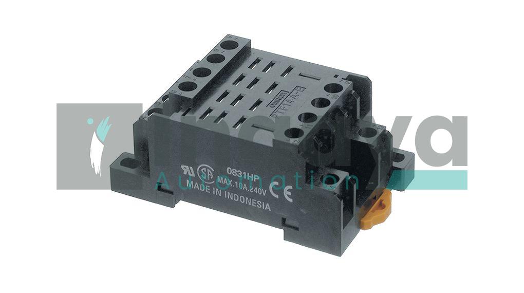 OMRON PTF14A-E 10 AMP RELAY SOCKET